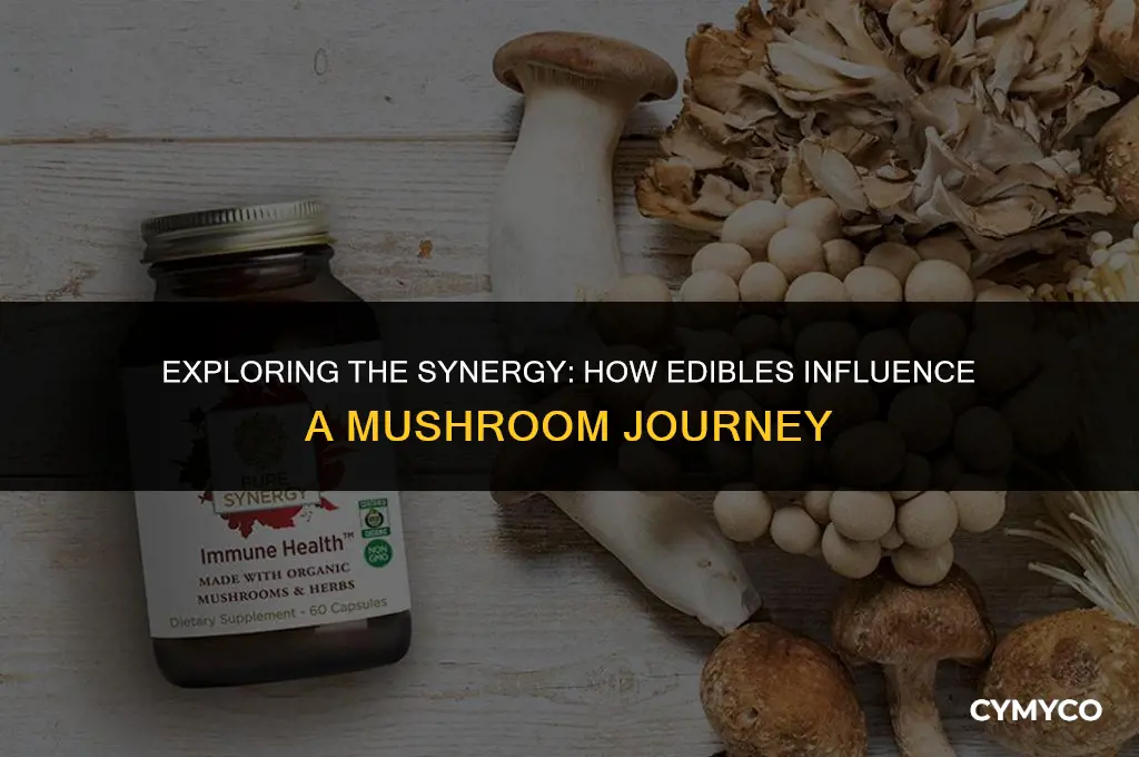 do edibles affect a mushroom trip