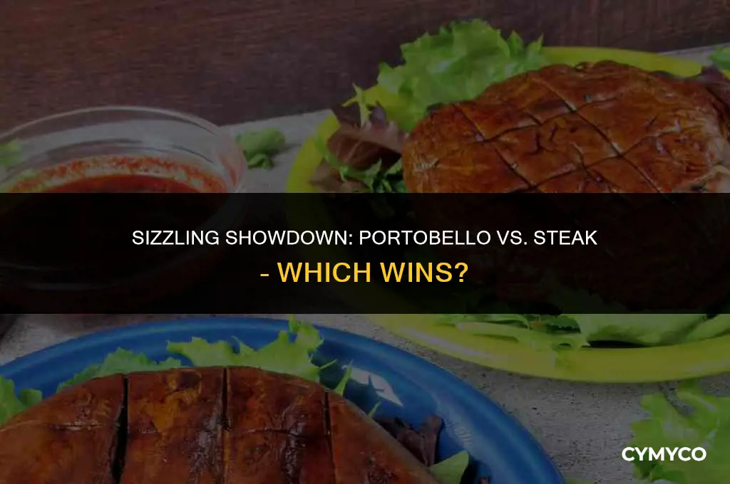 do j cook portobello or steak cirst