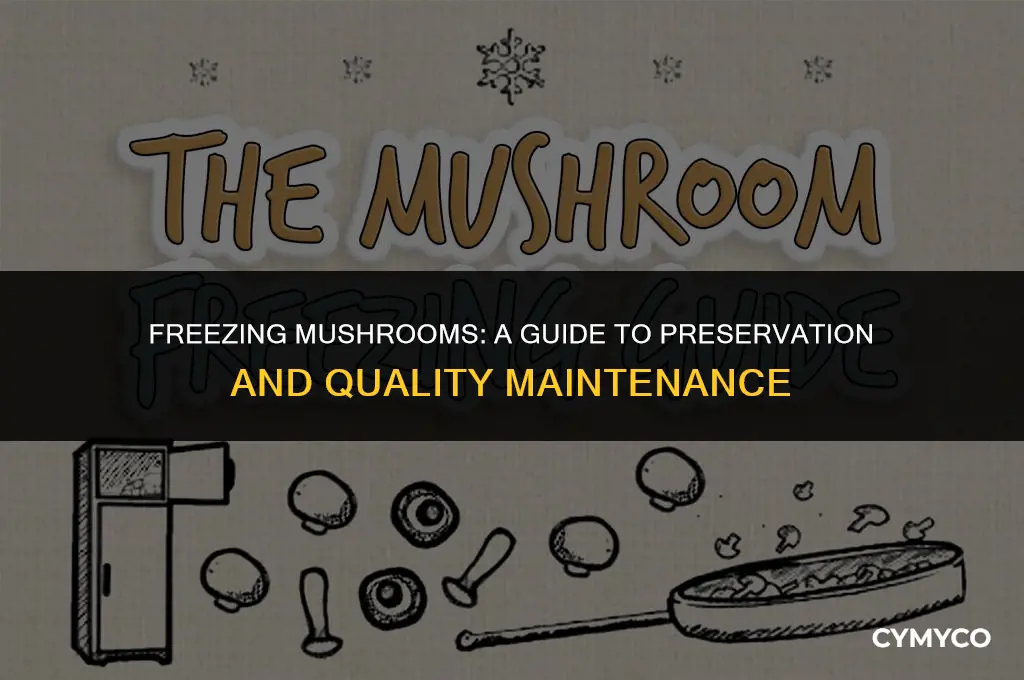 do mushrooms go bad in freezer