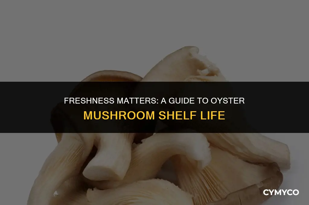do oyster mushrooms go bad