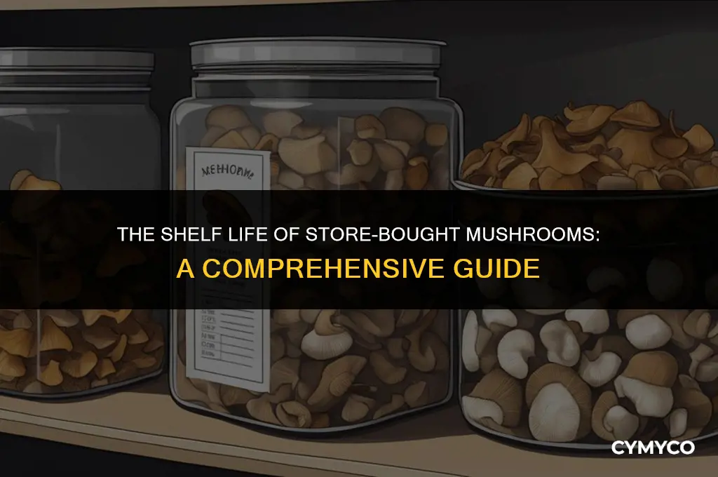 do store bought mushrooms go bad