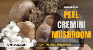 Should You Peel Cremini Mushrooms? A Quick Kitchen Guide