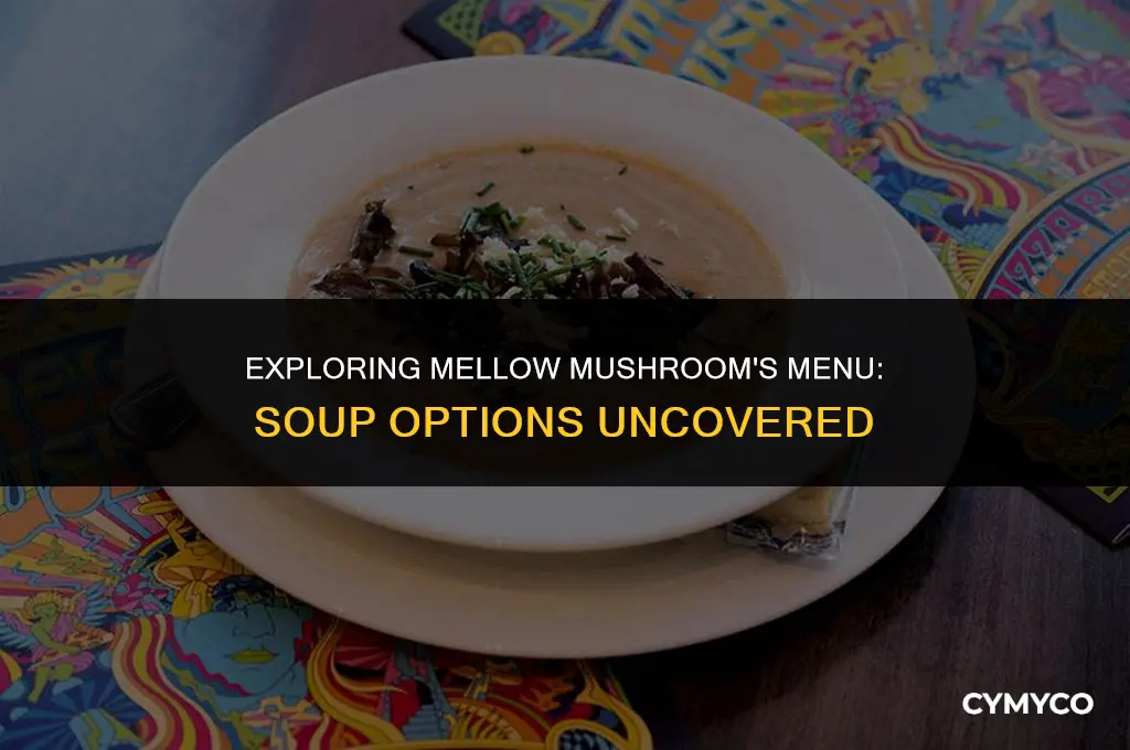 does mellow mushroom have soup