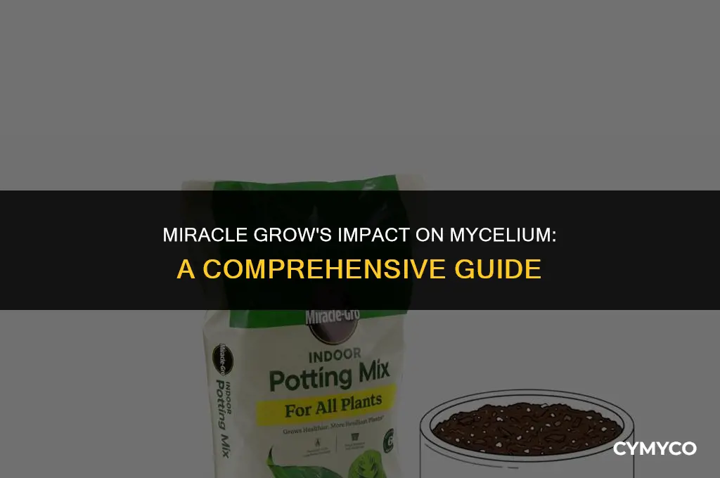does miracle grow kill the mycelium