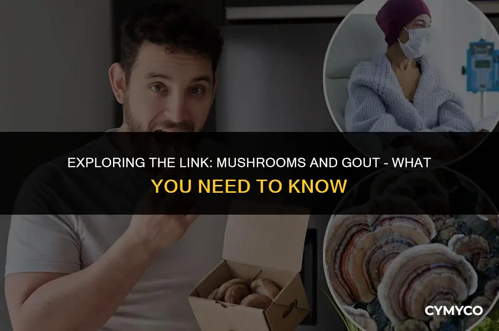 does mushroom affect gout