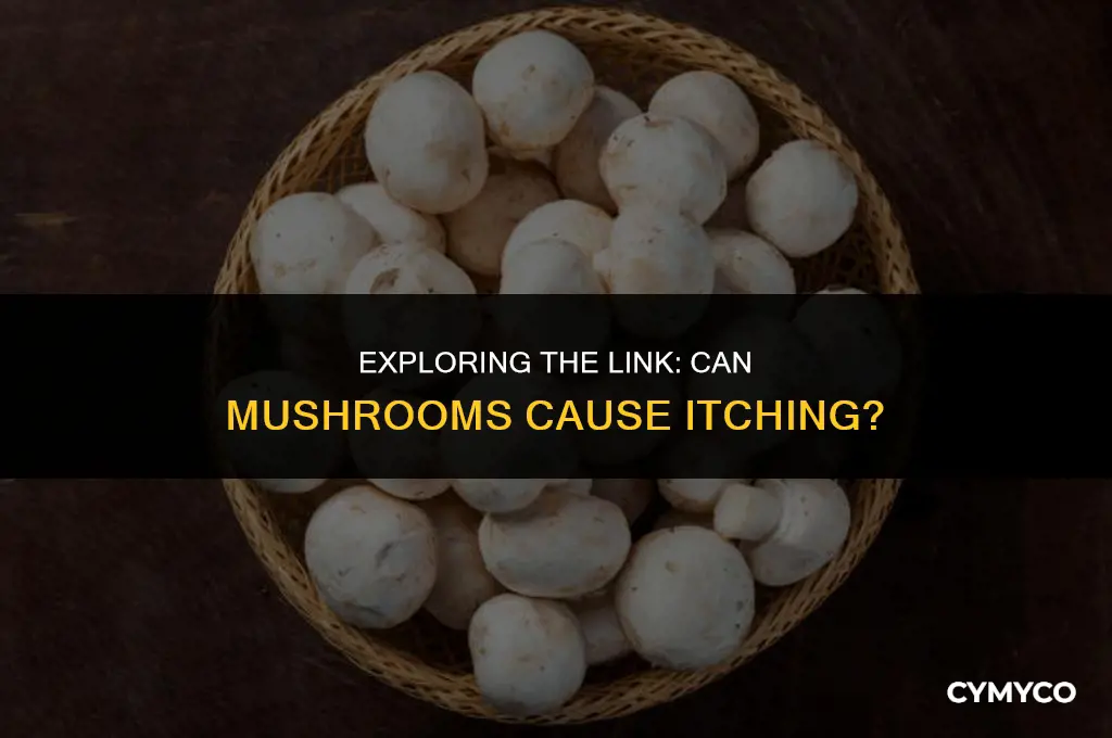 does mushroom cause itching