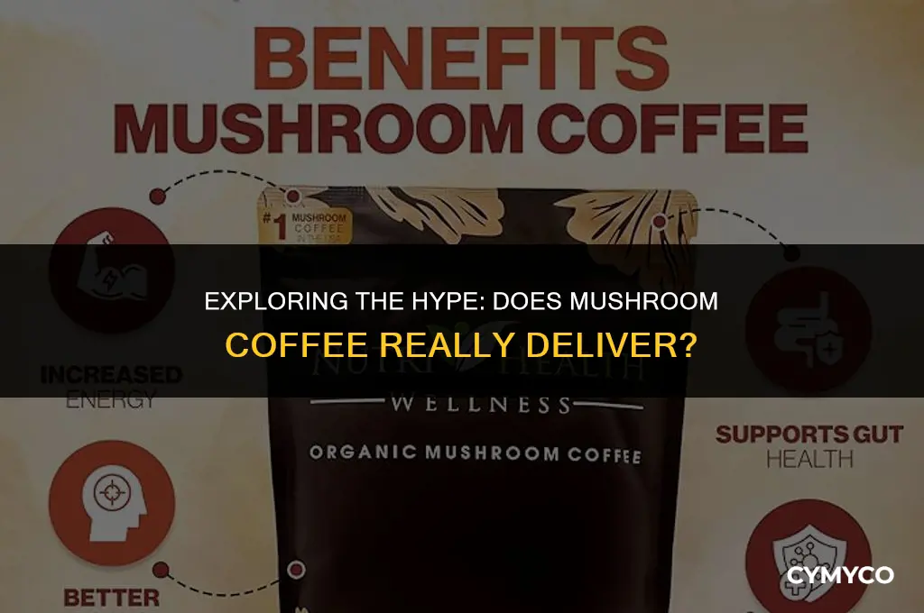 does mushroom coffee actually help