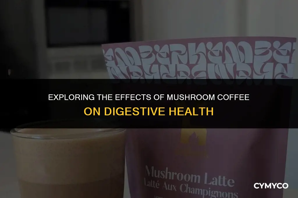 does mushroom coffee constipate you