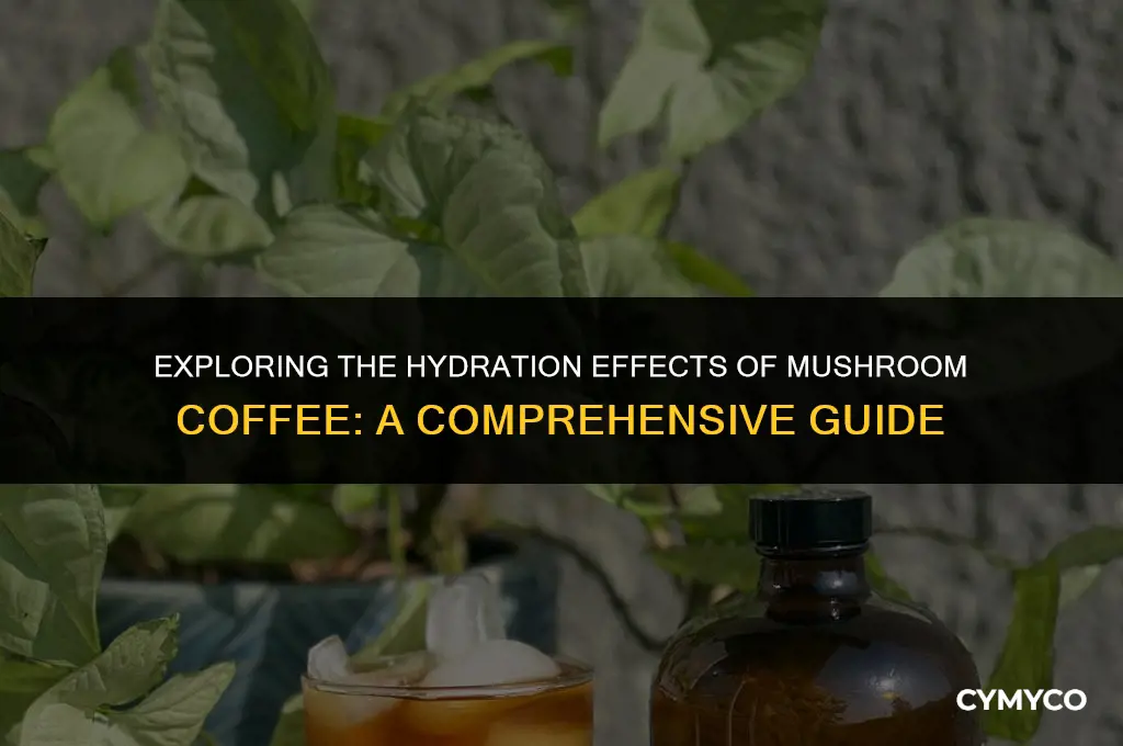 does mushroom coffee dehydrate you