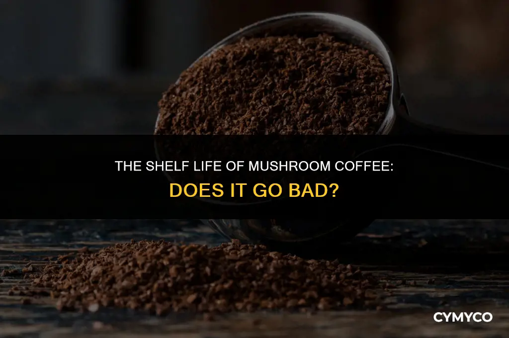 does mushroom coffee go bad