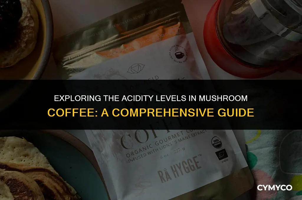 does mushroom coffee have acid