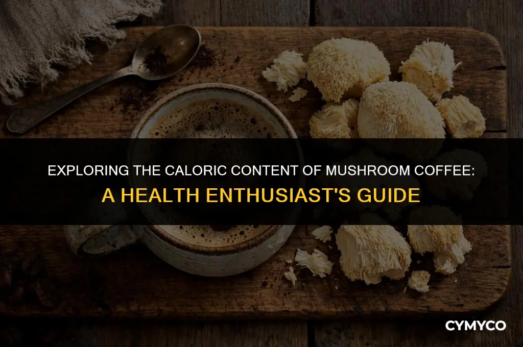 does mushroom coffee have calories