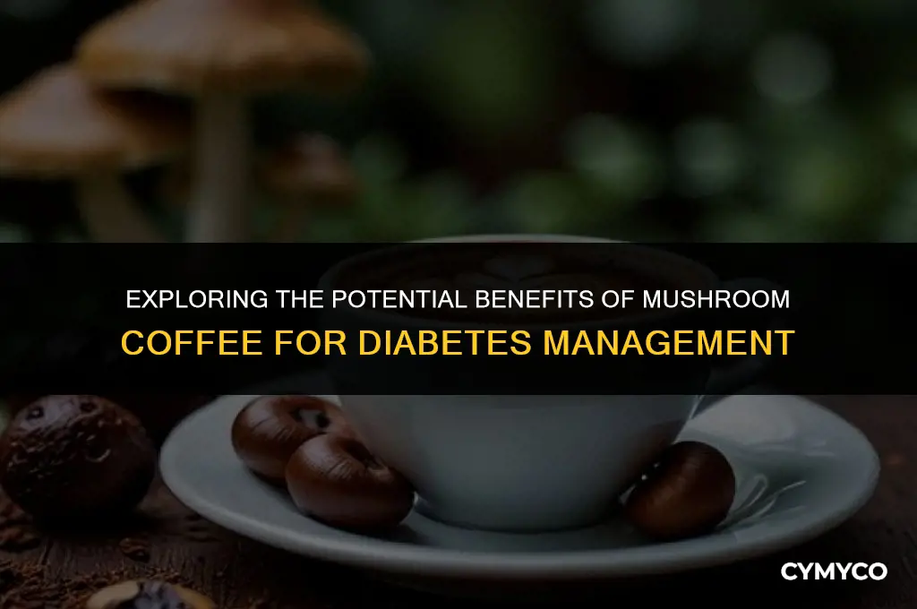 does mushroom coffee help diabetes