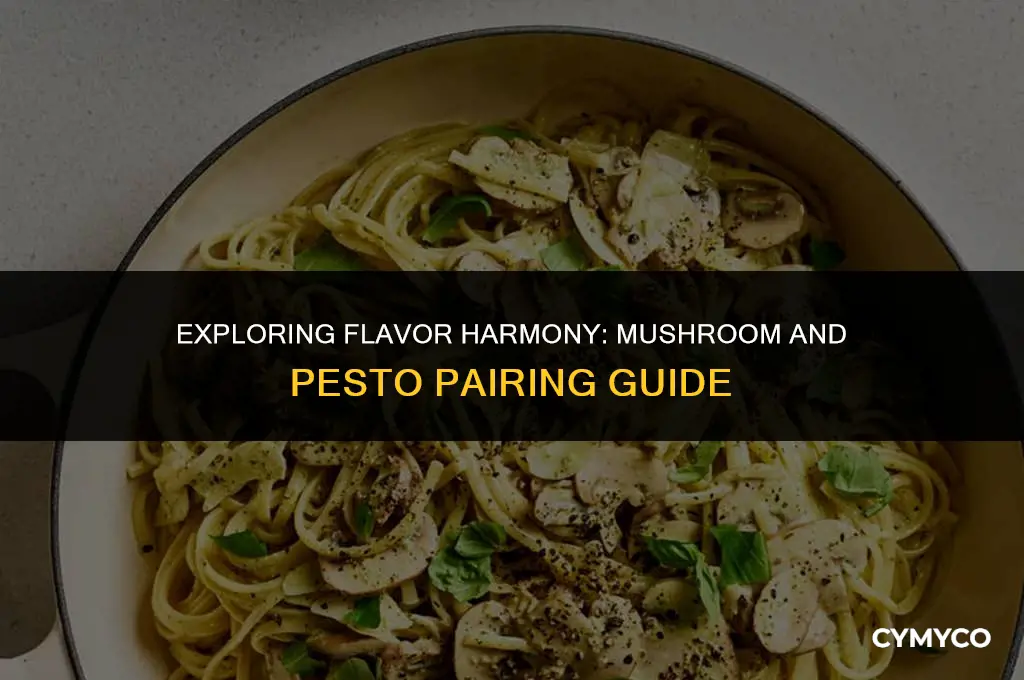 does mushroom go with pesto