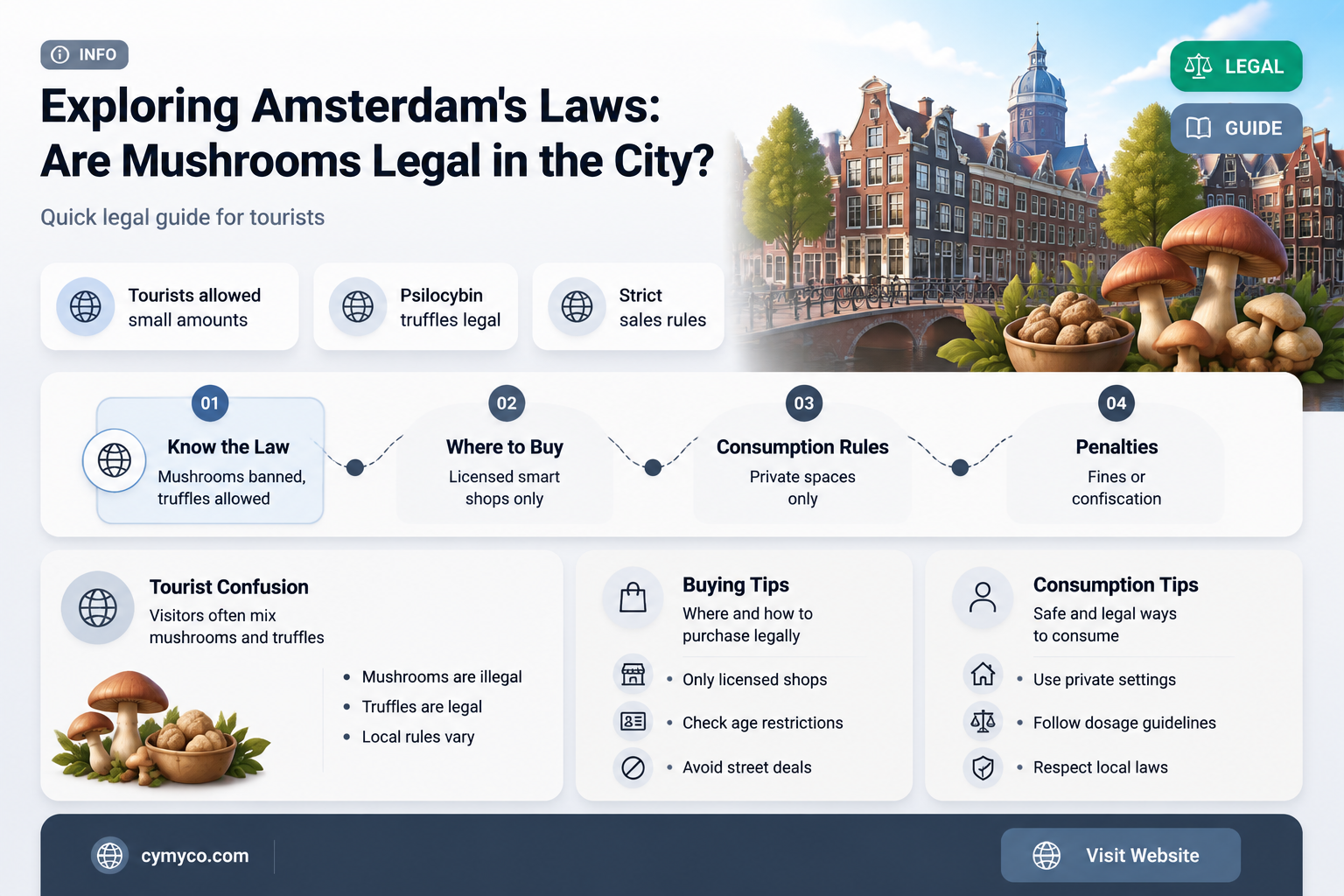 are mushrooms legal in amaterdam