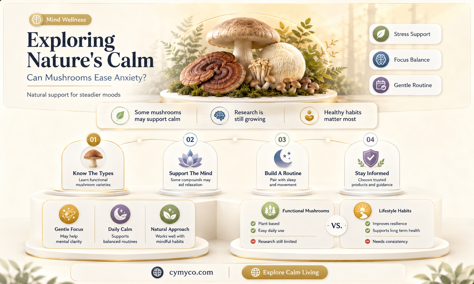 can mushrooms help anxiety