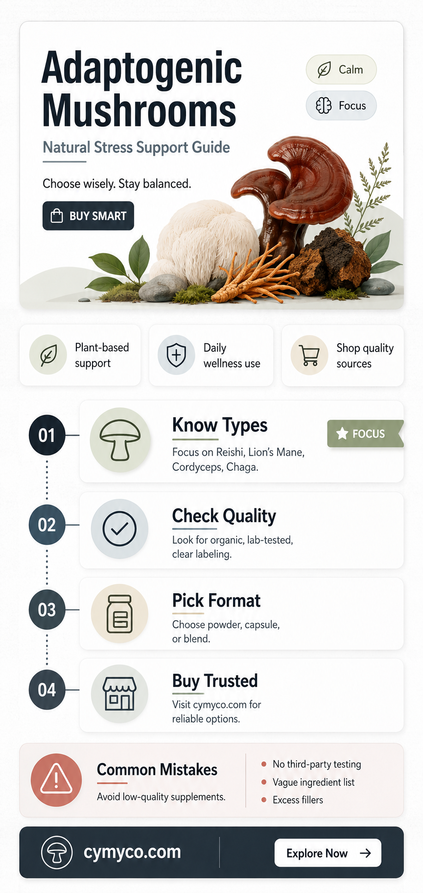 where to buy adaptogenic mushrooms
