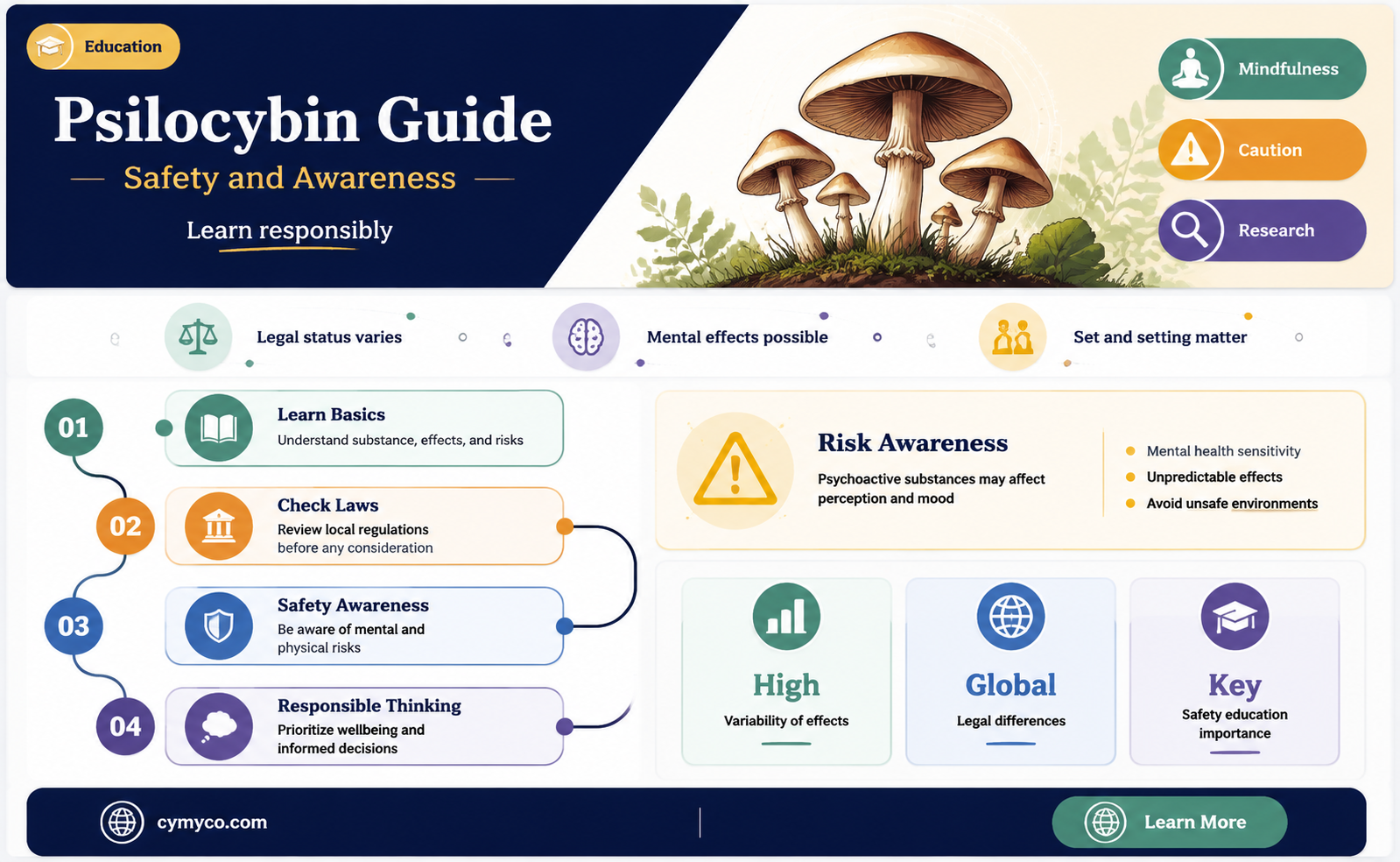 how to safely use psilocybin mushrooms