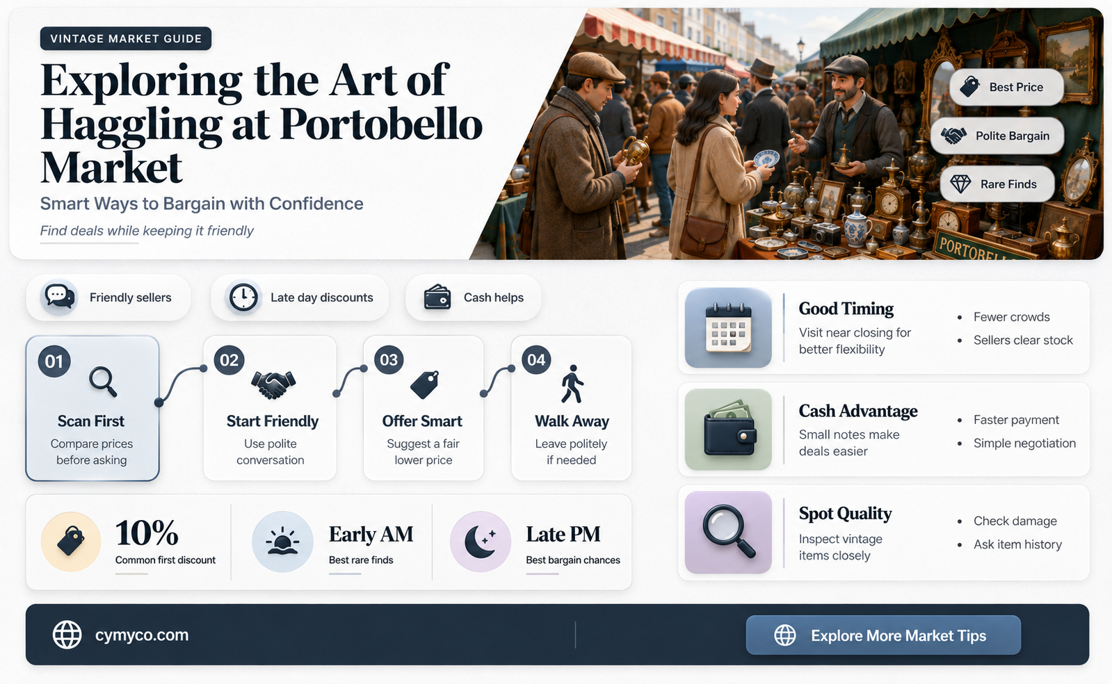 can you haggle at portobello market