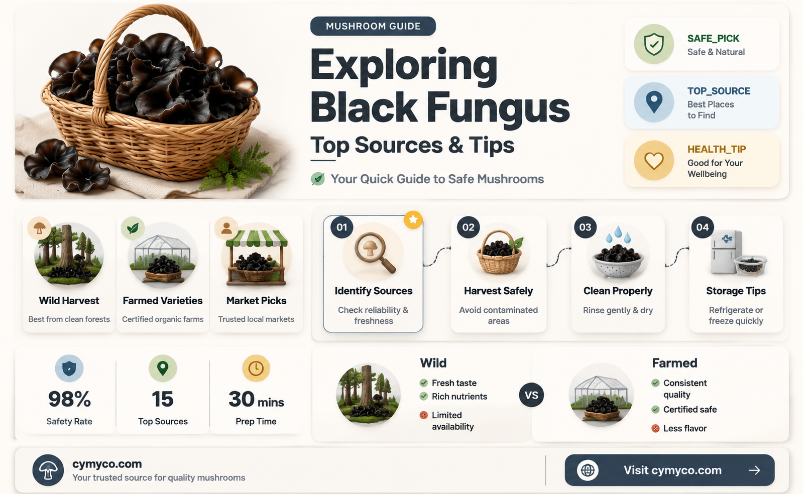where to buy black fungus mushroom