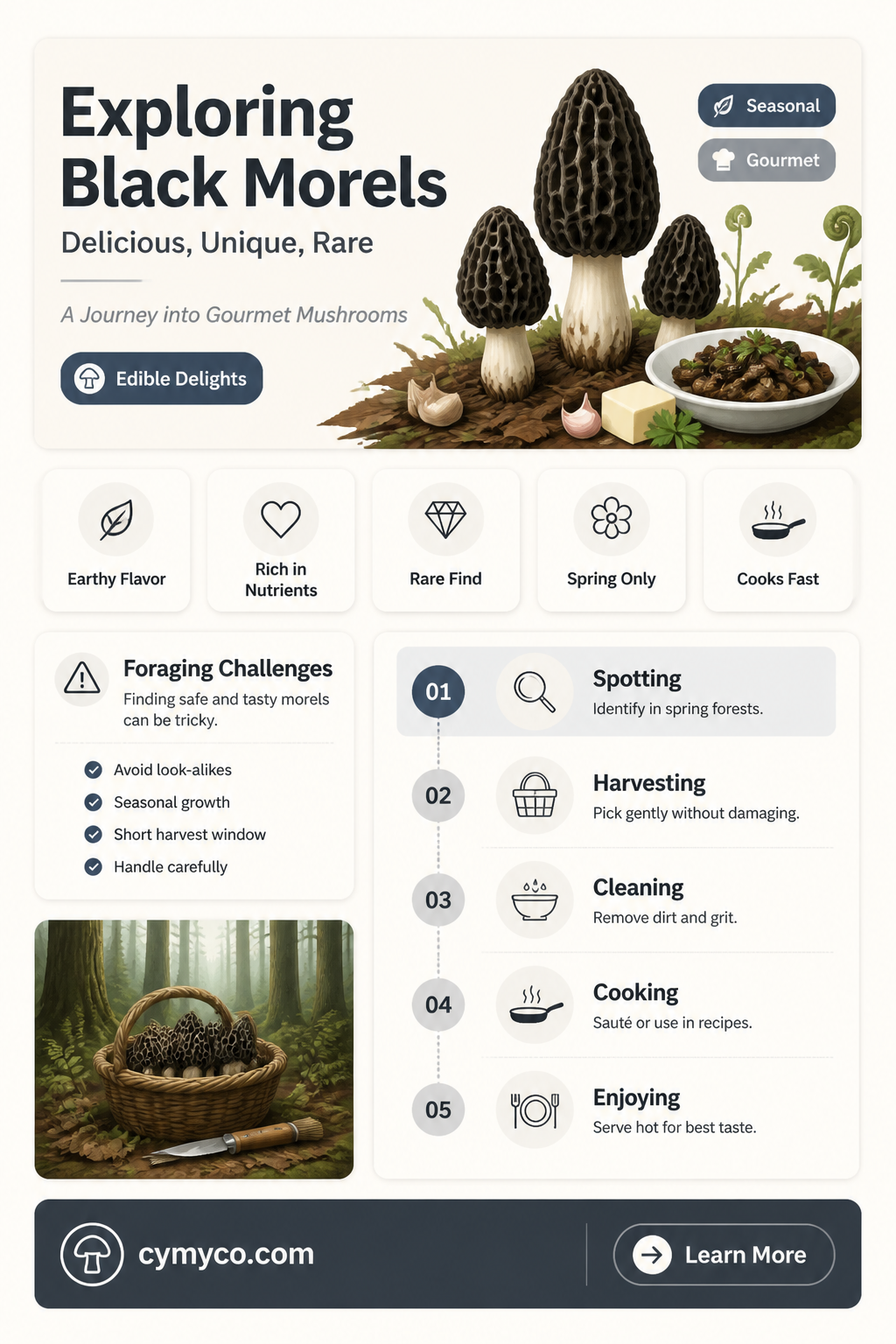 are black morels edible