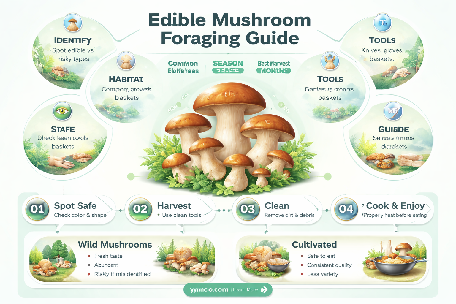 are ingrown mushrooms edible