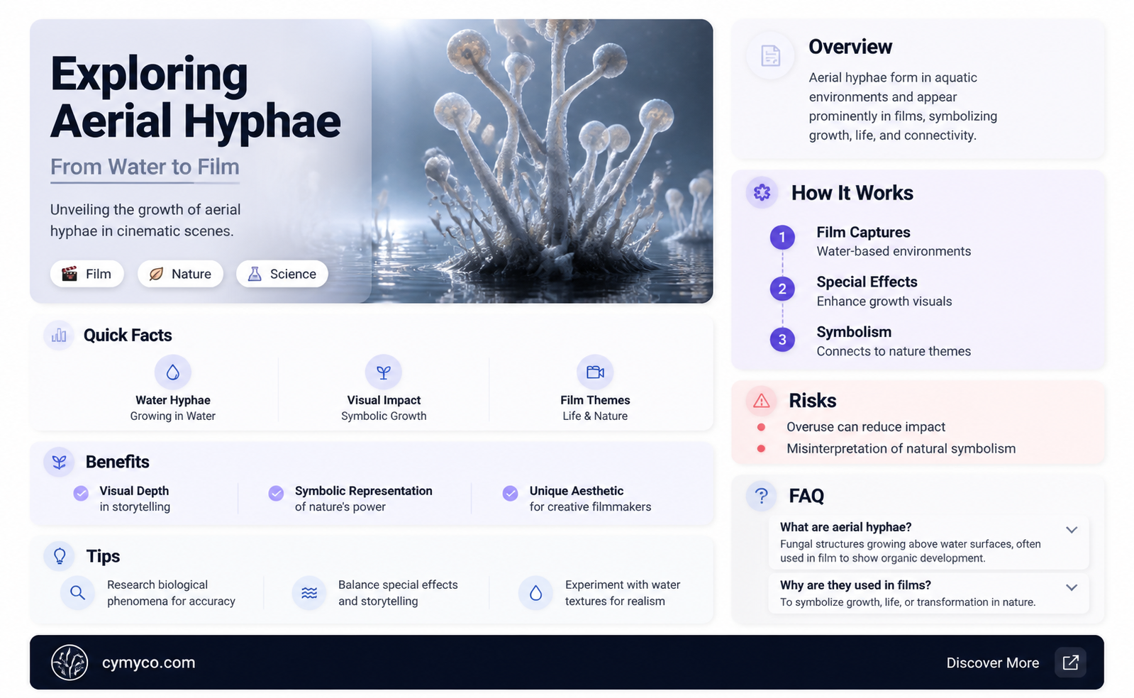 how aerial hyphae emerge from water movie