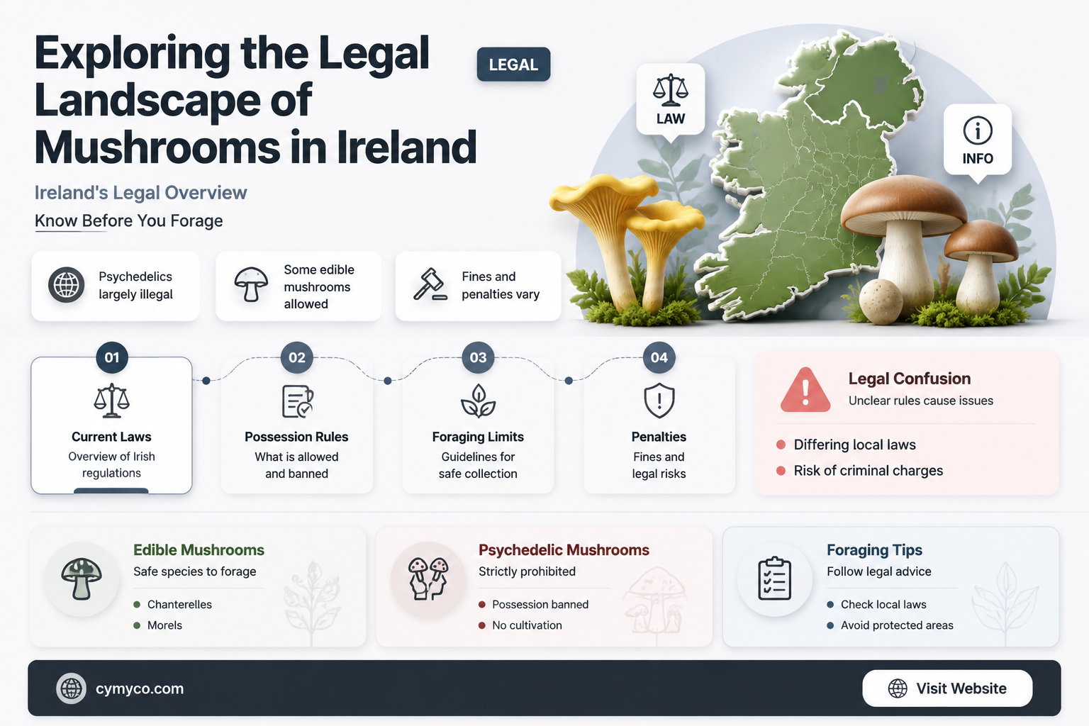 are mushrooms legal in ireland