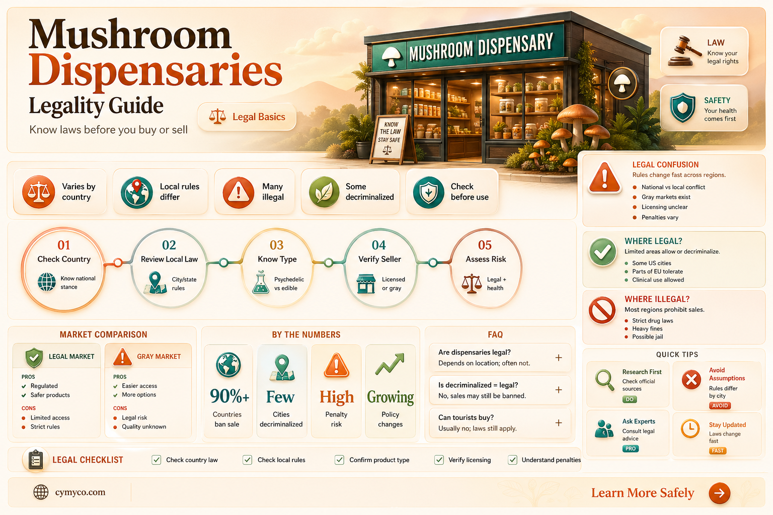 are mushroom dispensaries legal