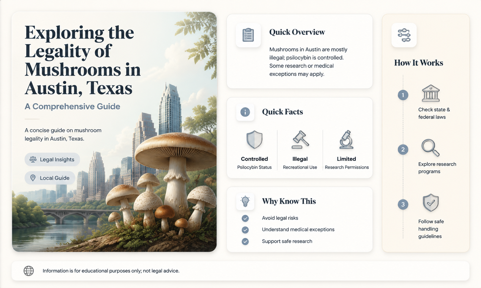 are mushrooms legal in austin texas