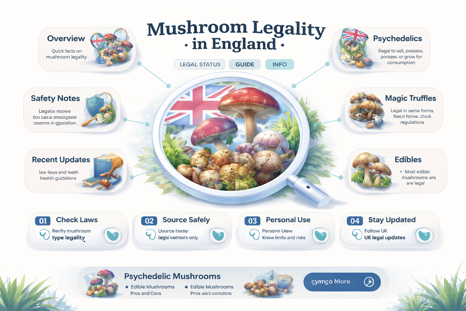are mushrooms legal in england