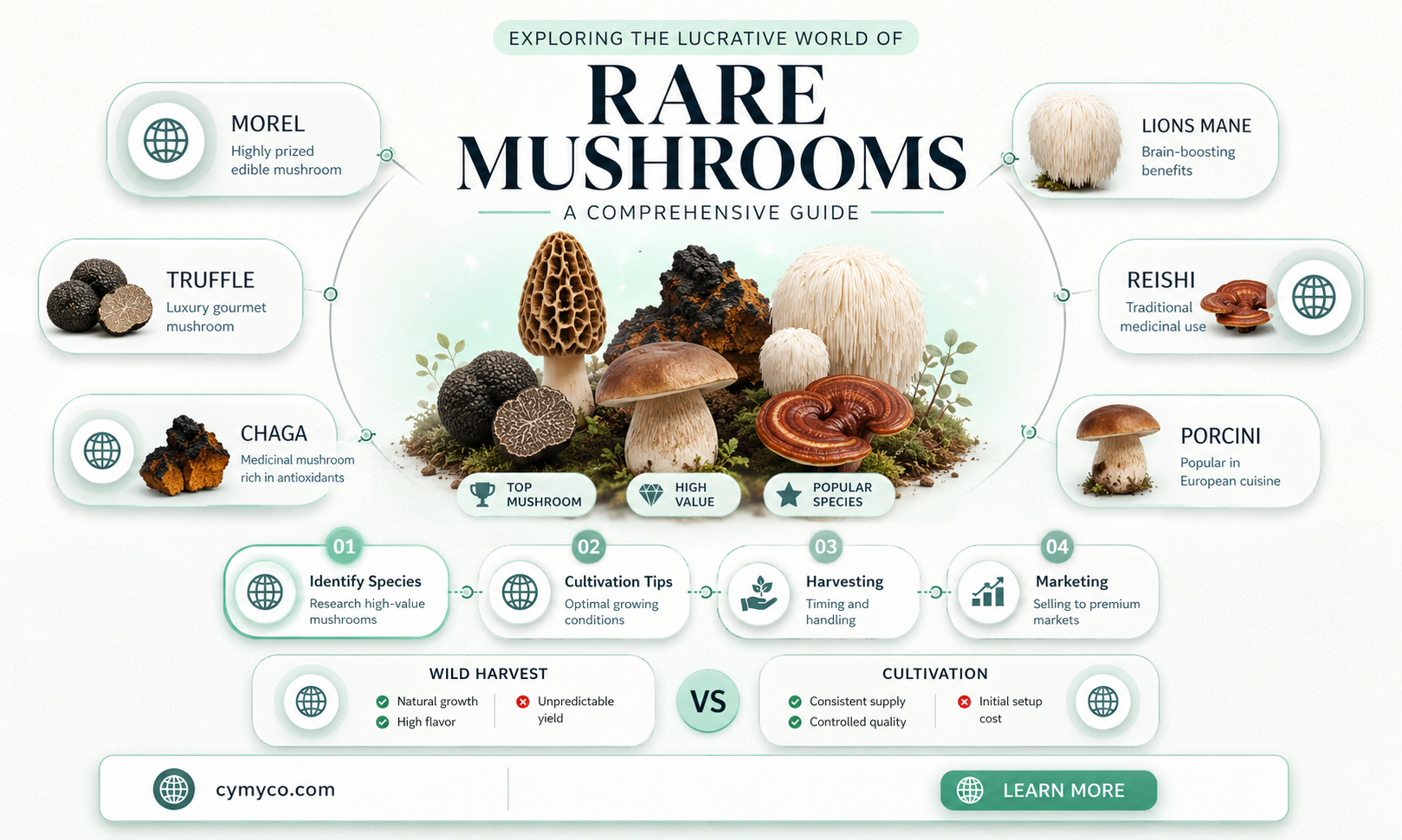 how much money is rare mushroom worth