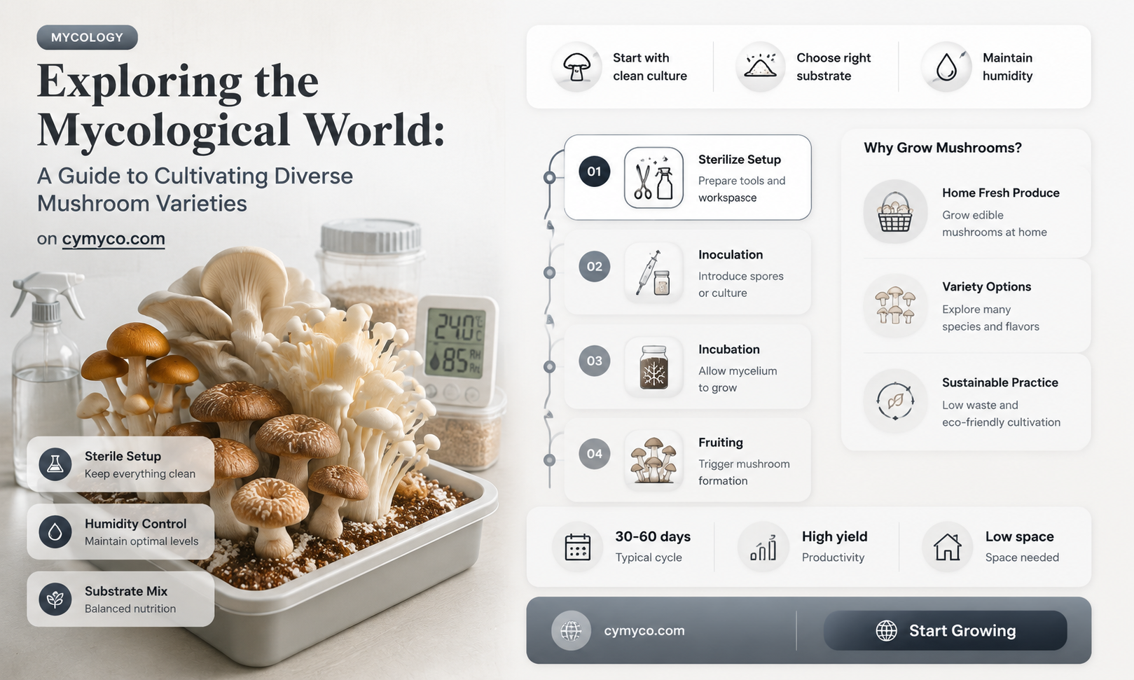 how to make different types of mushroom