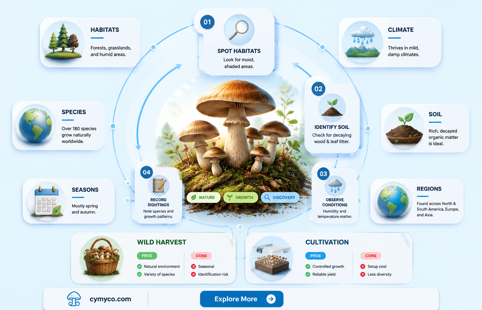 where are magic mushrooms made