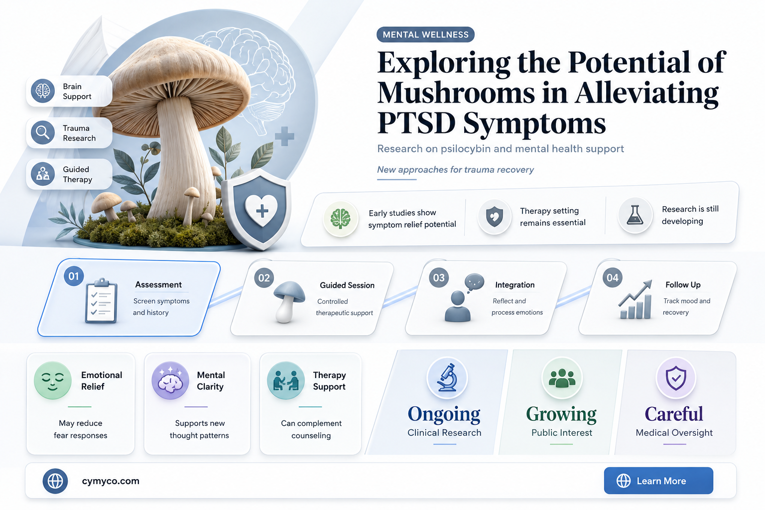 can mushrooms help ptsd