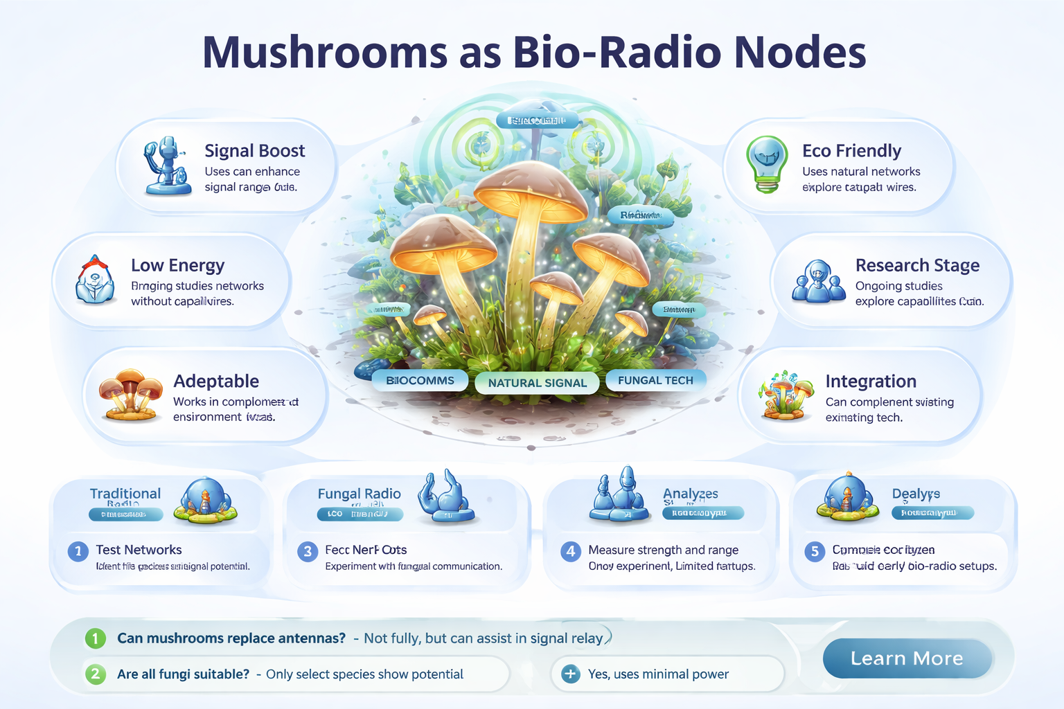 can mushrooms have rcs