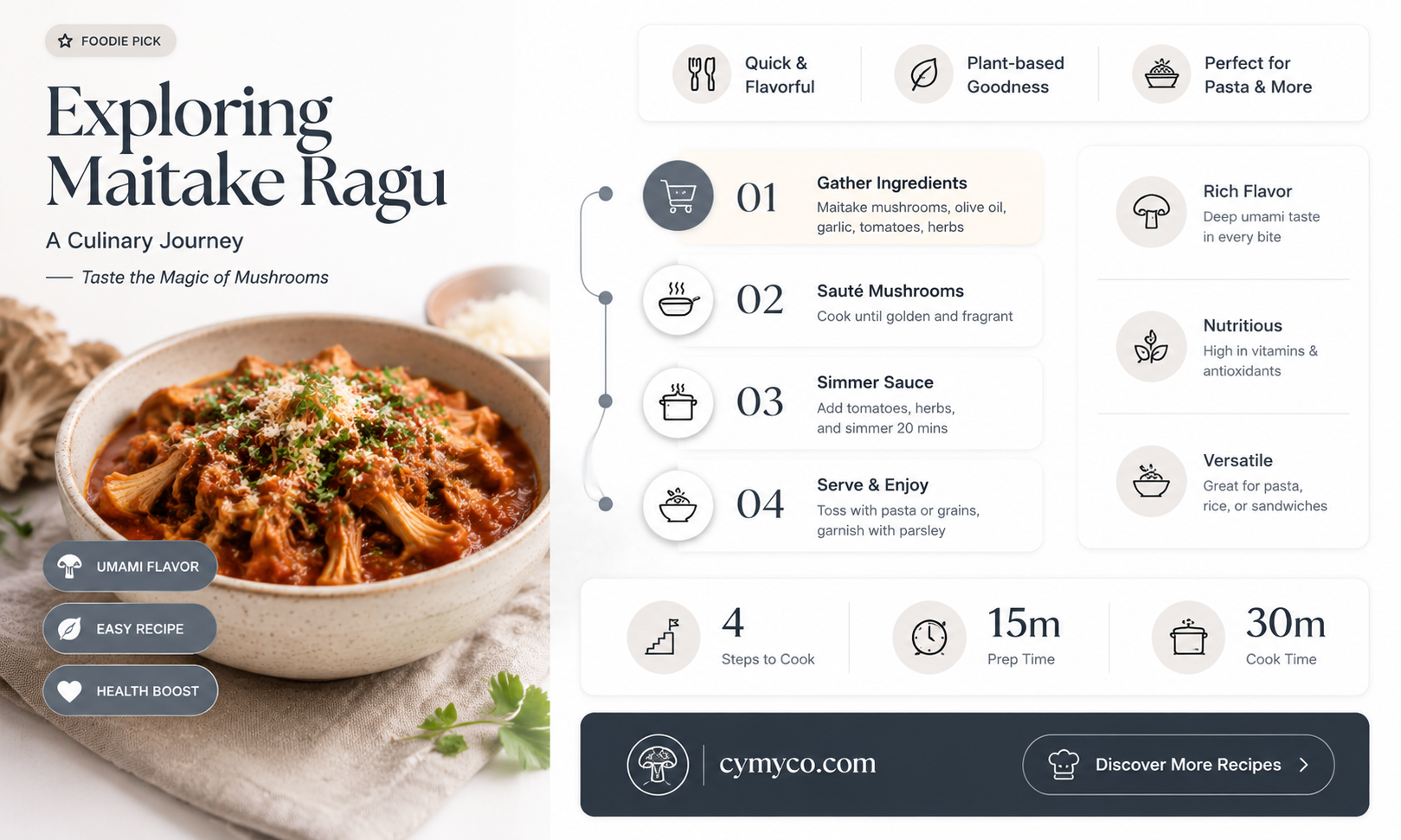 what is maitake ragu