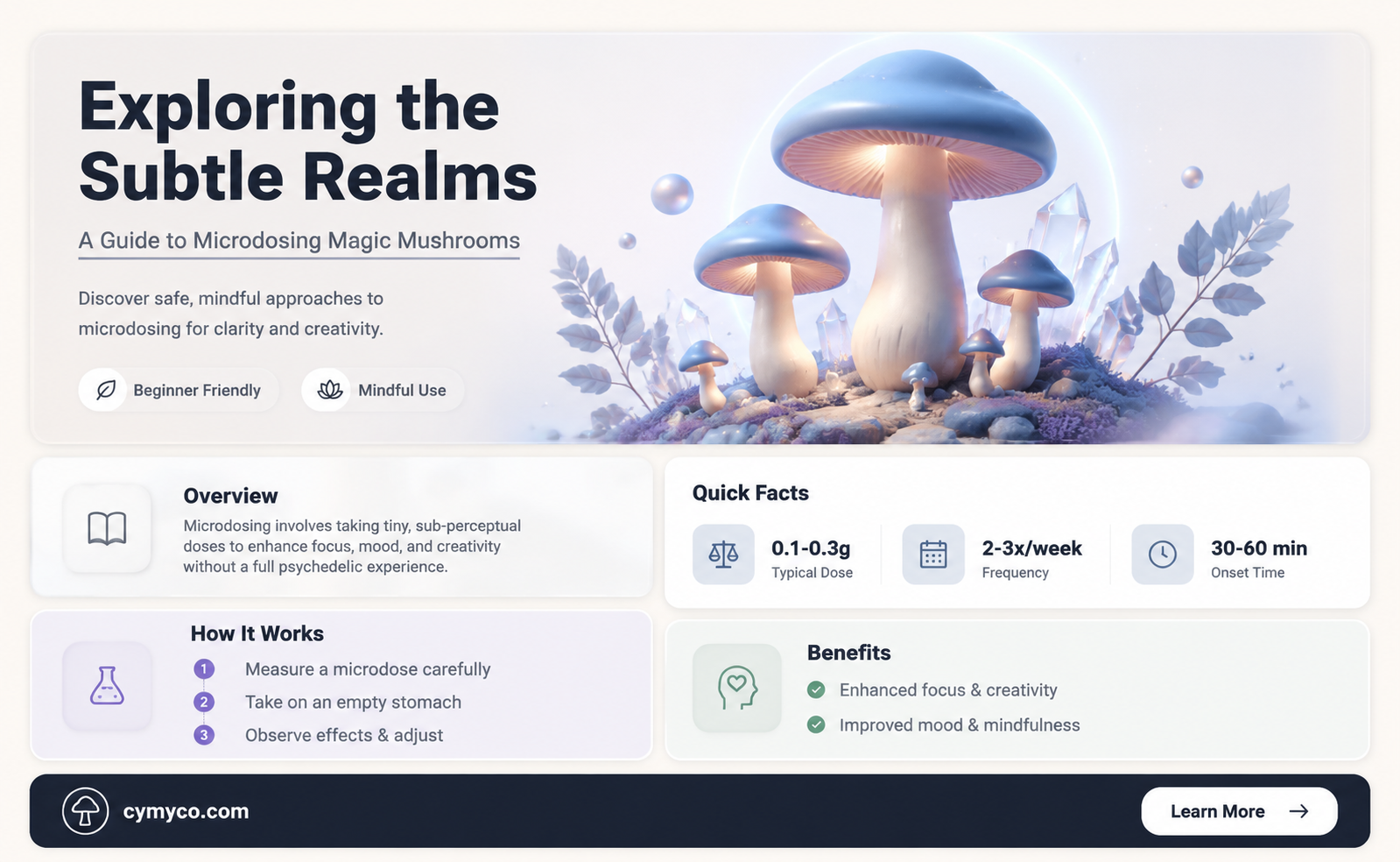 how much magic mushroom is a micro dose