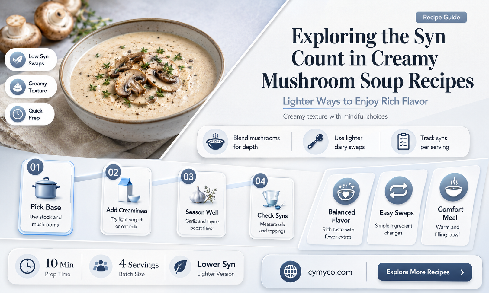 how many syns in mushroom soup