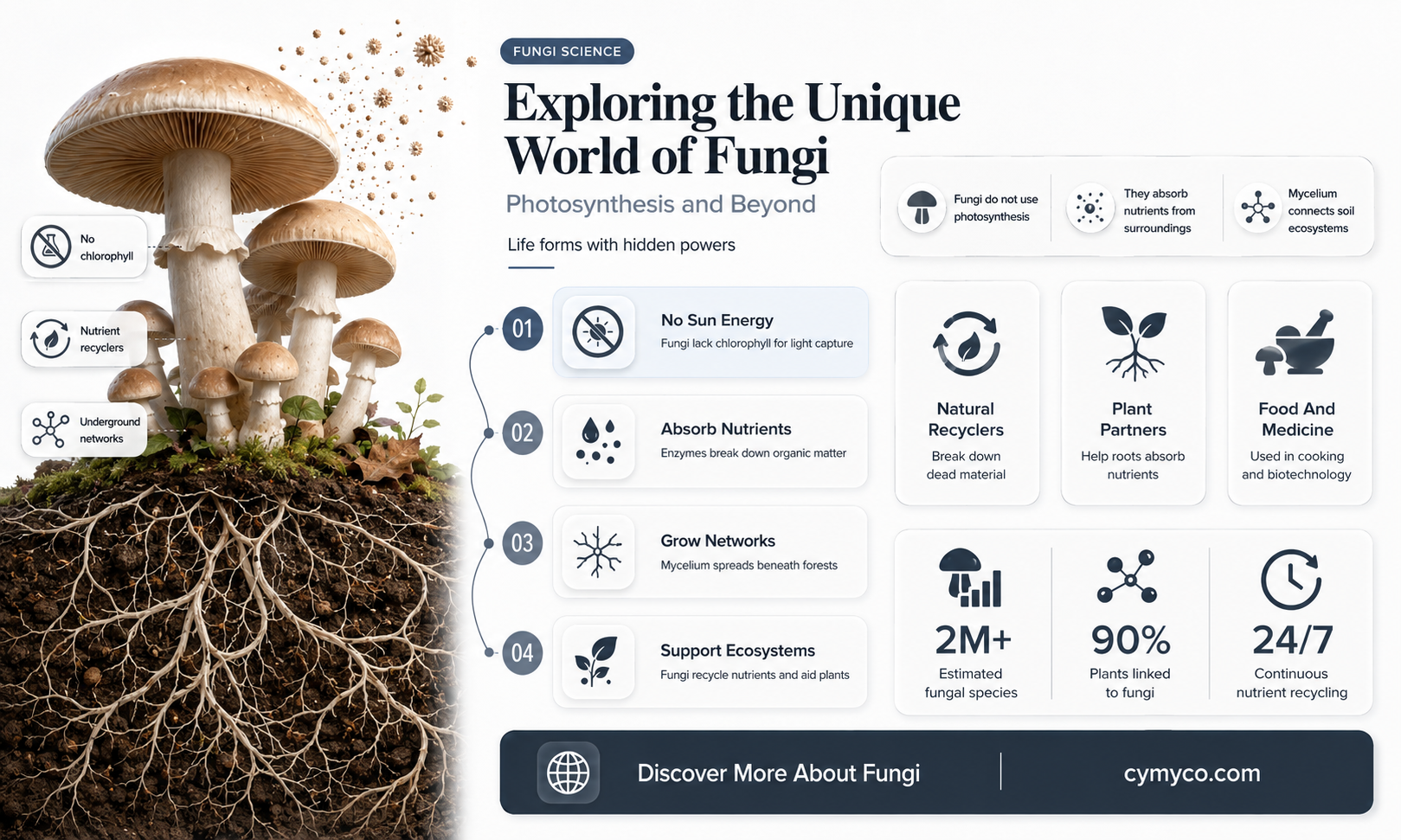 do fungi conduct photosynthesis