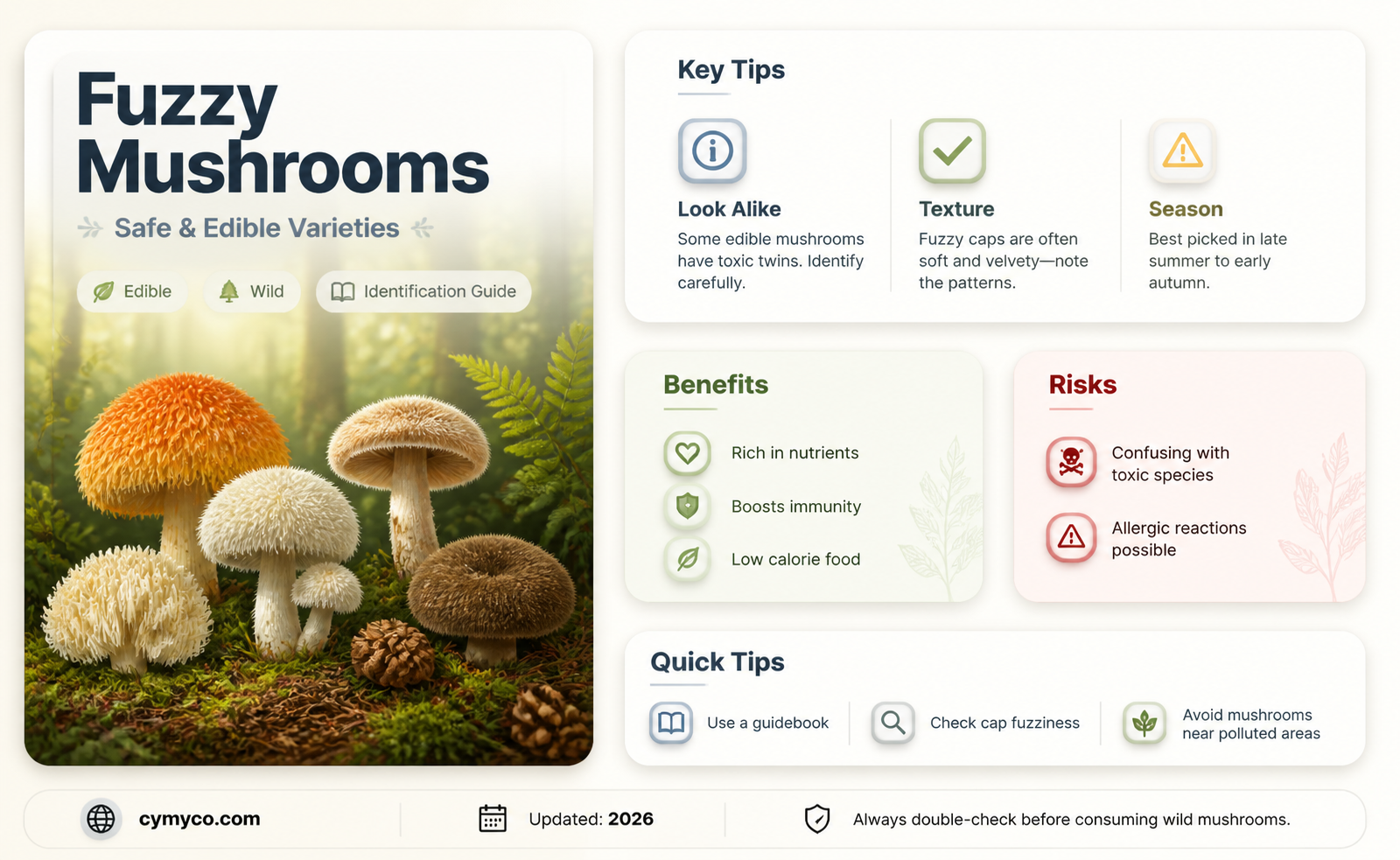 are mushrooms bad if they are fuzzy