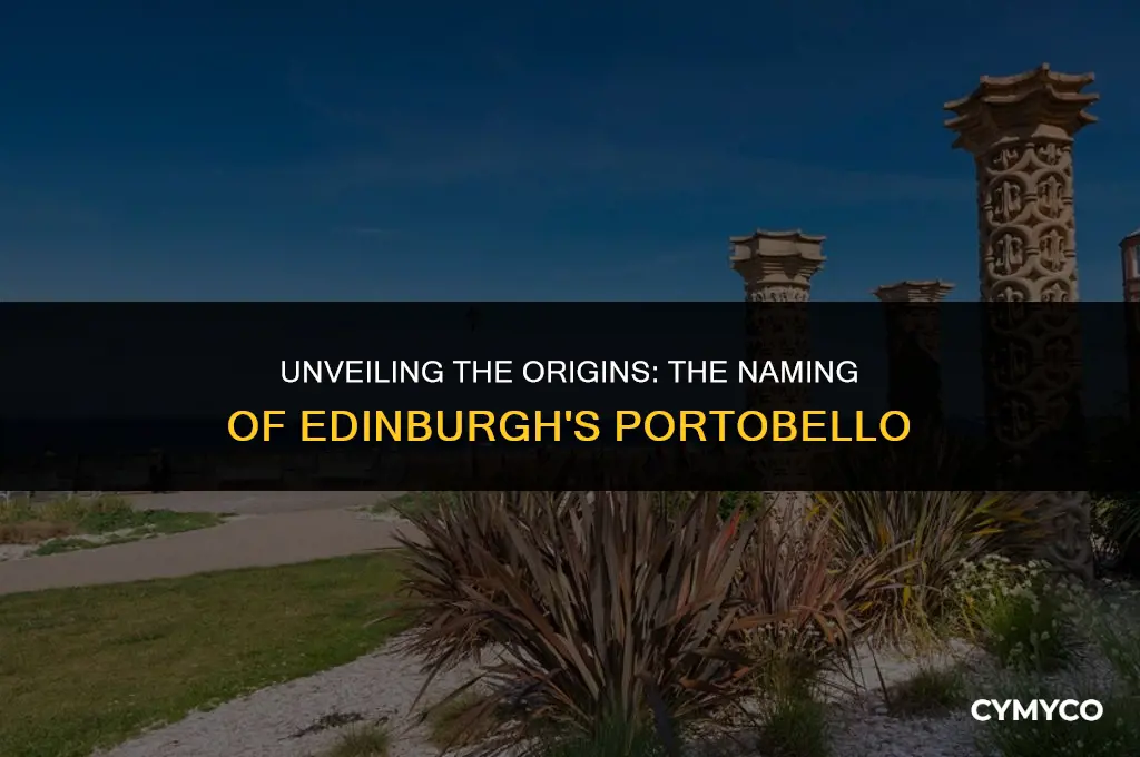 how did portobello in edinburgh get its name