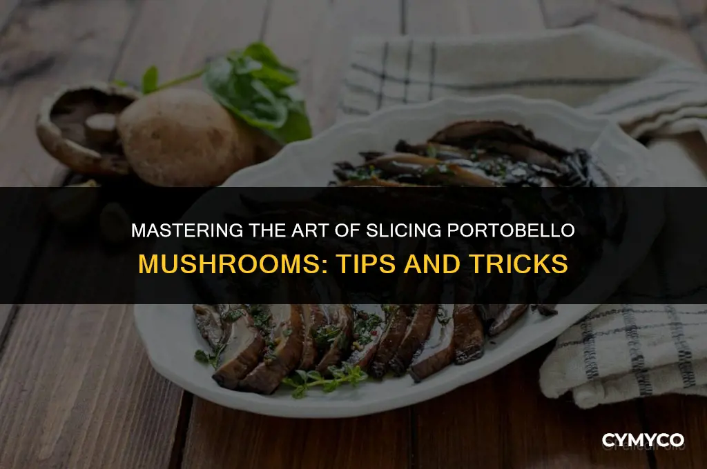 how do i fix sliced portobello mushrooms