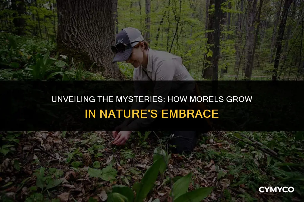 how do morels grow