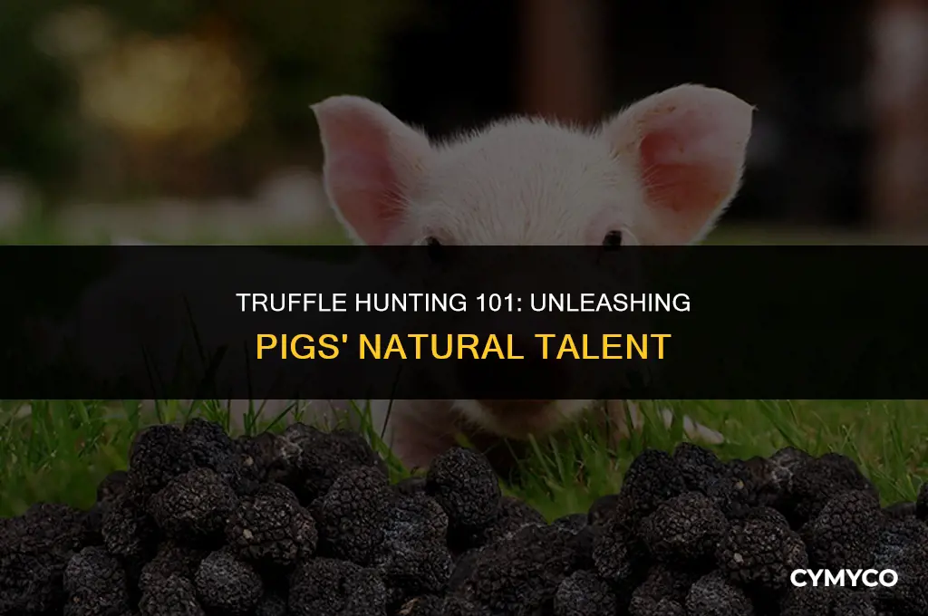how do you find truffles pigs