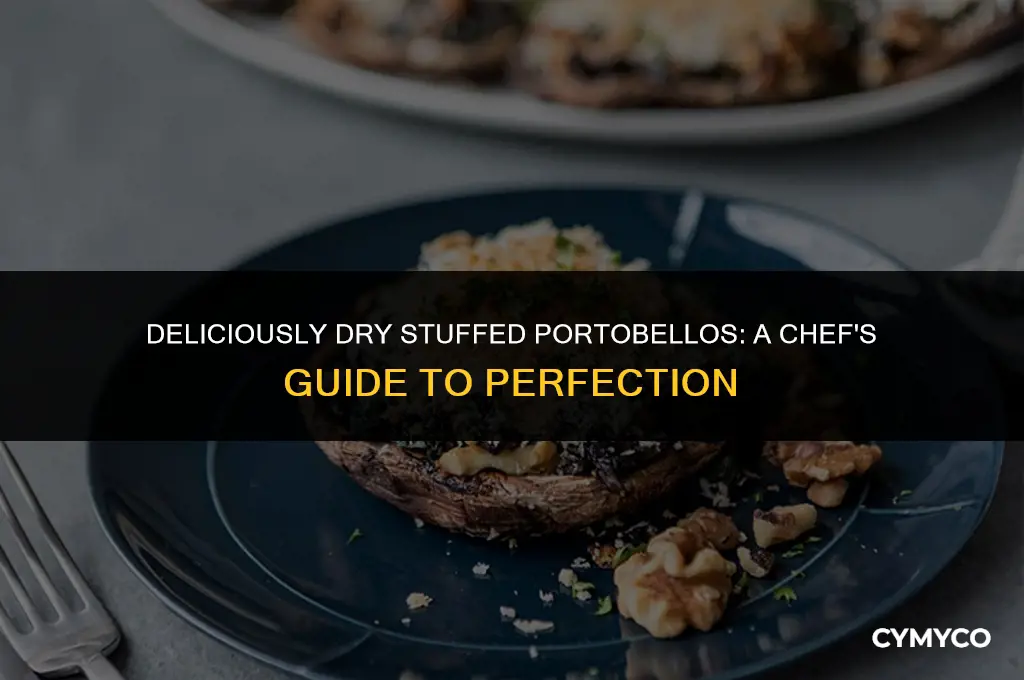 how do you make your stuffed portobellos less watery