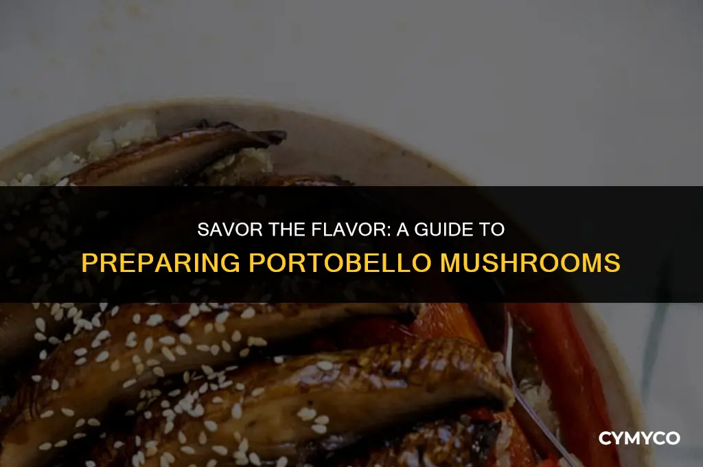 how do you prepare a portobello