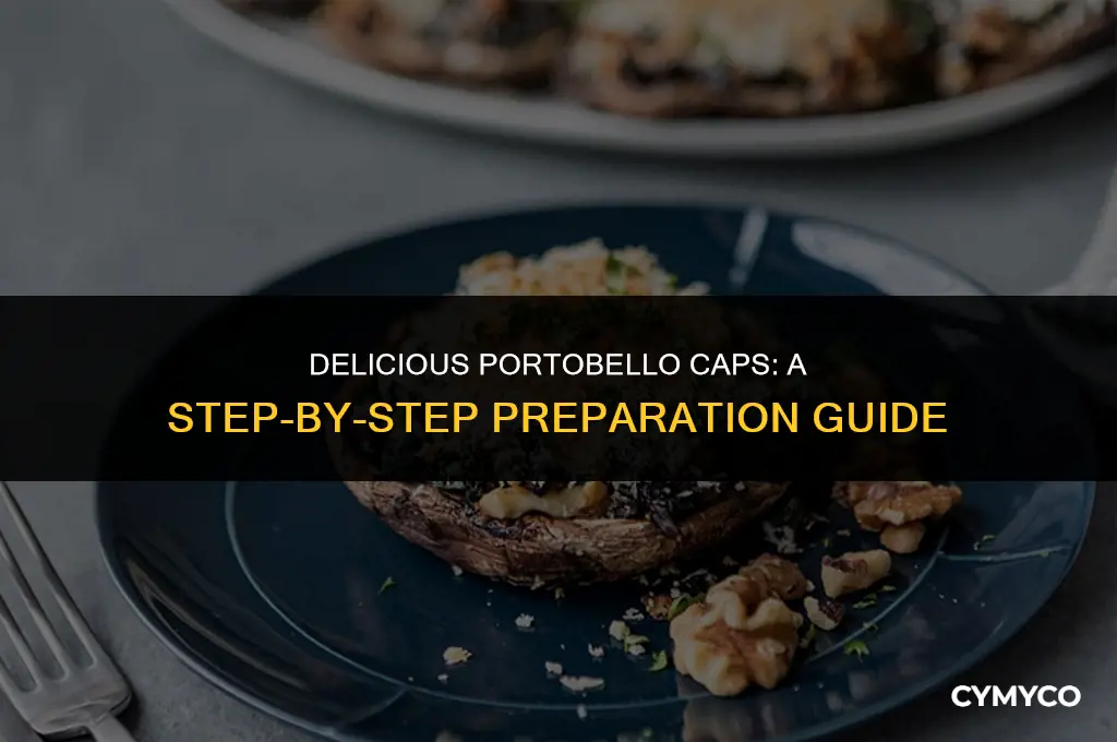 how do you prepare portobello caps