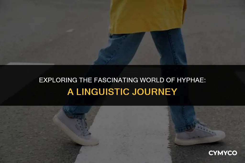 how do you say hyphae