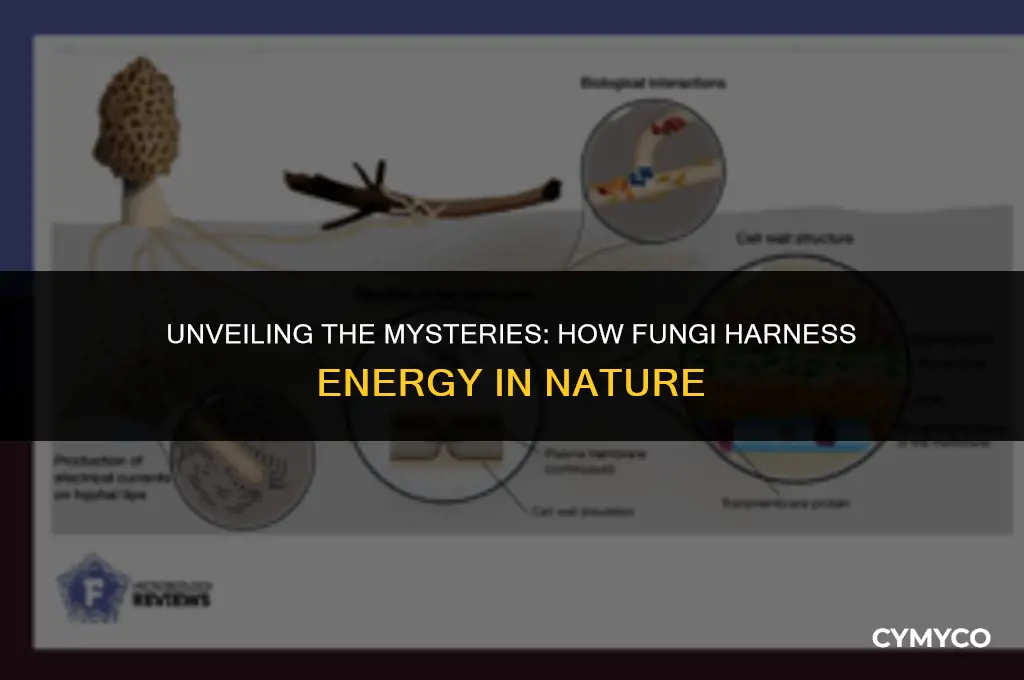 how does fungi obtain energy